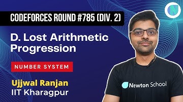 Codeforces Round #785 (Div. 2) | D. Lost Arithmetic Progression | Number system | Greedy