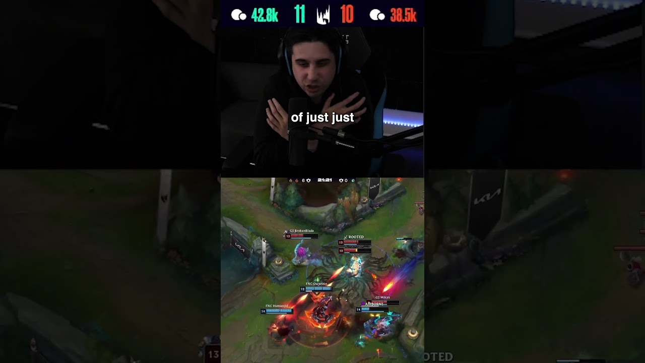 WORST CHOKE IN THE LEC (FNC VS G2) ⁉️