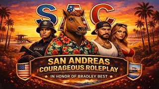 San Andreas Courageous Roleplay V3   Crime Doesn't Pay | Live 🔴 |   #fivem #roleplay