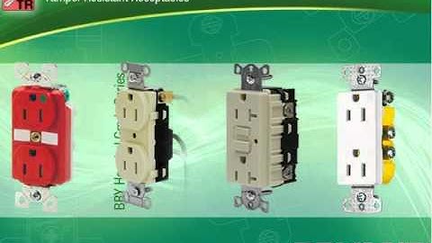 Bryant Electric:Tamper Resistant Receptacles