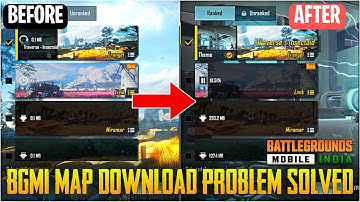 BATTLEGROUNDS MOBILE INDIA MAP & RESOURCE PACK NOT DOWNLOADING PROBLEM SOLVED !!
