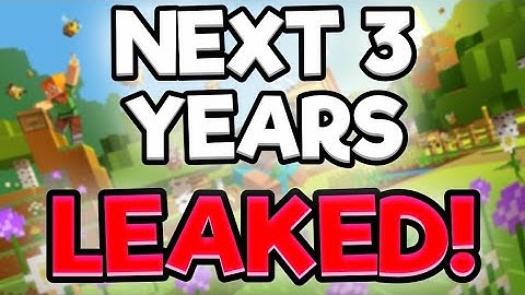 Mojang Just "Leaked" 3 YEARS Of Content + Minecraft "Spicewood"