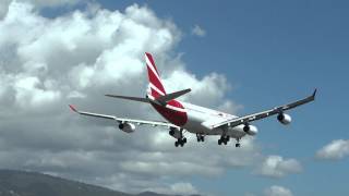 Airbus A340-313 Air Mauritius 3B-Nbj Roland Garros Airport Runfmee