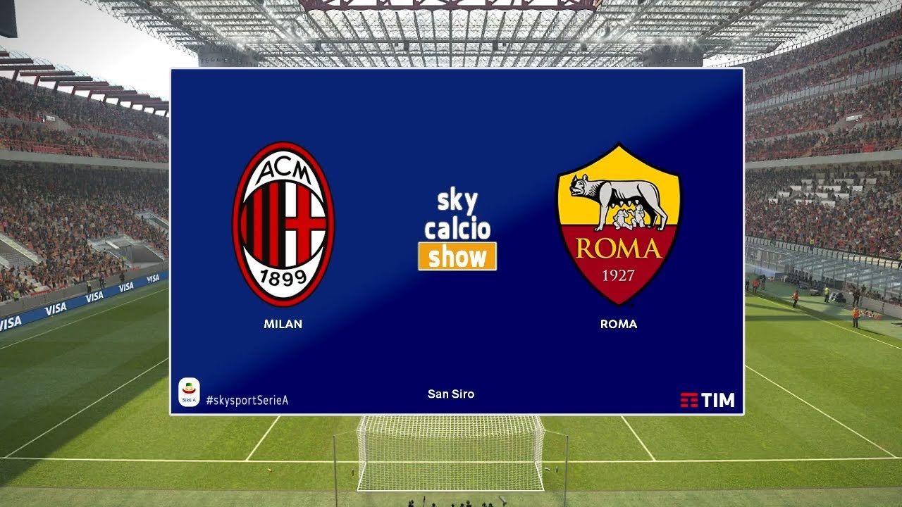 AC MILAN vs AS ROMA | Serie A 2019/2020 | Prediction - YouTube