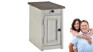 Ashley Bolanburg Chair Side End Table (T637-7) | KEY Home