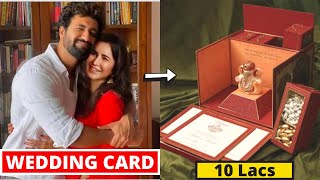 Most Expensive Wedding Cards Of Bollywood Celebrities In 2021 - Katrina Kaif, Vicky, Ankita Lokhande