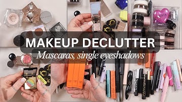 Makeup Collection + Declutter: Mascara & Single Shadows
