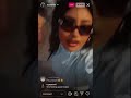 Soraida live on Instagram drunk😭 and ends it real quick 7/20/21