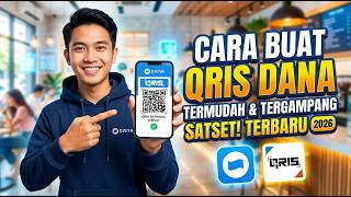 LEBIH GAMPANG!! CARA MEMBUAT QRIS UNTUK SEMUA PEMBAYARAN 2026  | DAFTAR QRIS DANA TERBARU 2026..!!