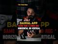 1 Phone, 2 Videos! Horizontal &amp; Vertical Recording App 🤯 Reframe Dual Record Video app