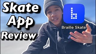 BRAILLE SKATEBOARDING APP REVIEW | Pros & Cons Of Braille Skate App/ The Levels Of Skate Progression screenshot 2