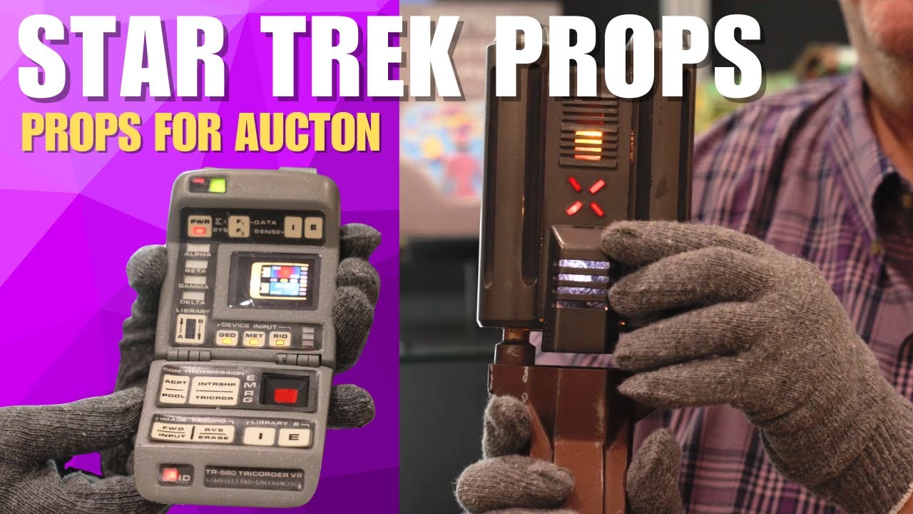 Реквизит из фильмов «Звёздный путь: Следующее поколение» и «Звёздный путь 4: Путешествие домой»