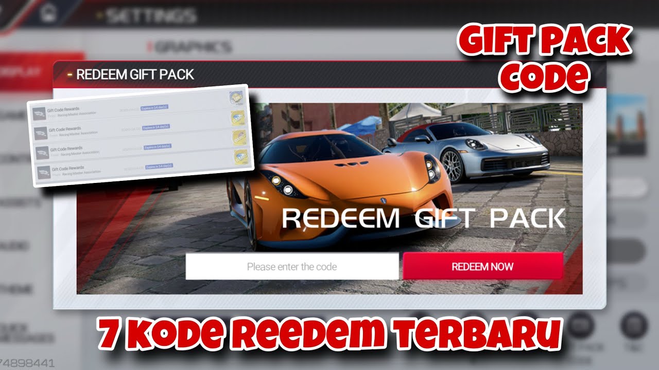 7 KODE REEDEM TERBARU, CEPETAN AMBIL - Racing Master #3 - YouTube