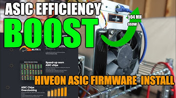 Antminer L3+ Efficiency BOOST | Hiveon ASIC Firmware Install
