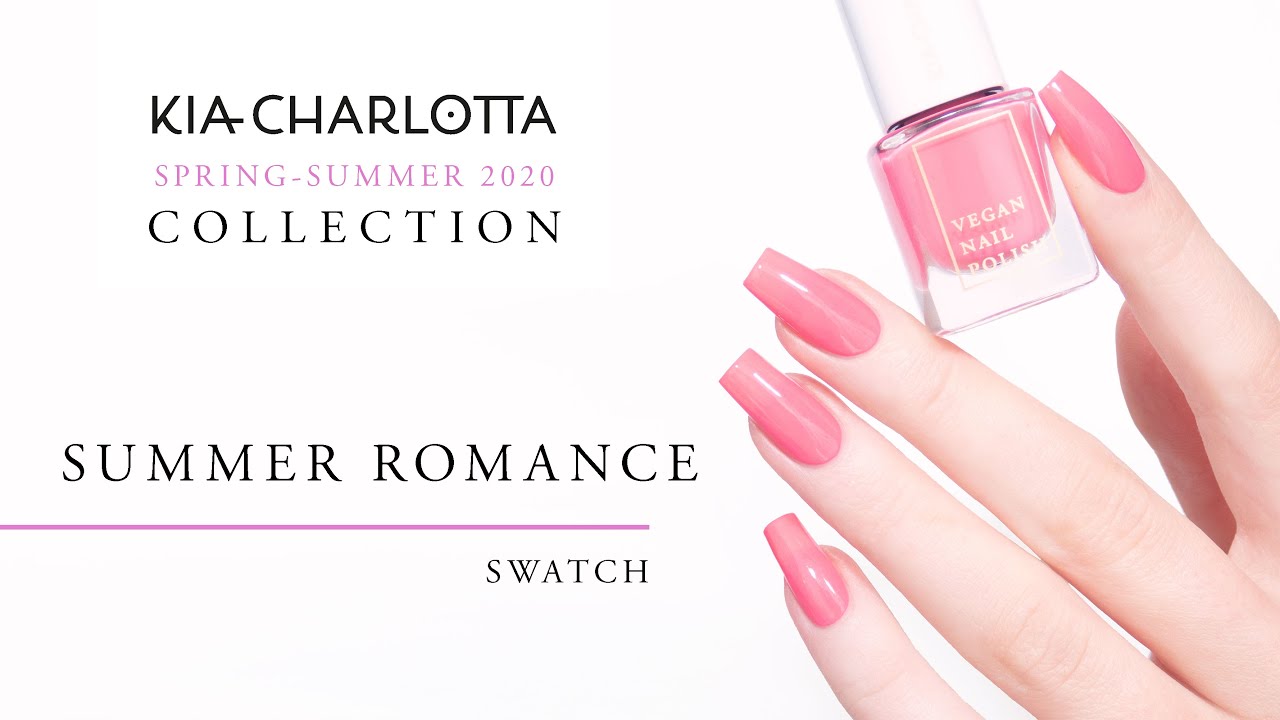Swatch: Summer Romance - Bright Coral | Spring-Summer Collection 2020 | Kia-Charlotta