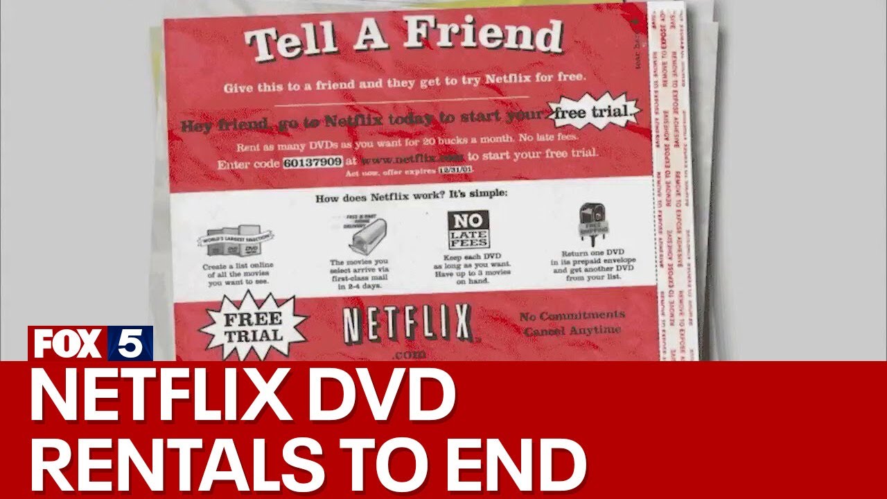 Read more about the article Netflix DVD rentals to end finally – FOX 5 New York