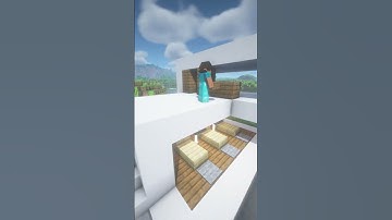 MINECRAFT MODERN HOUSE🏡TUTORIAL #shorts  #gaming #minecraftbuilding  #minecraft