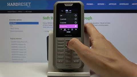 How to Change Camera Timer in NOKIA 800 Tough – Camera Settings