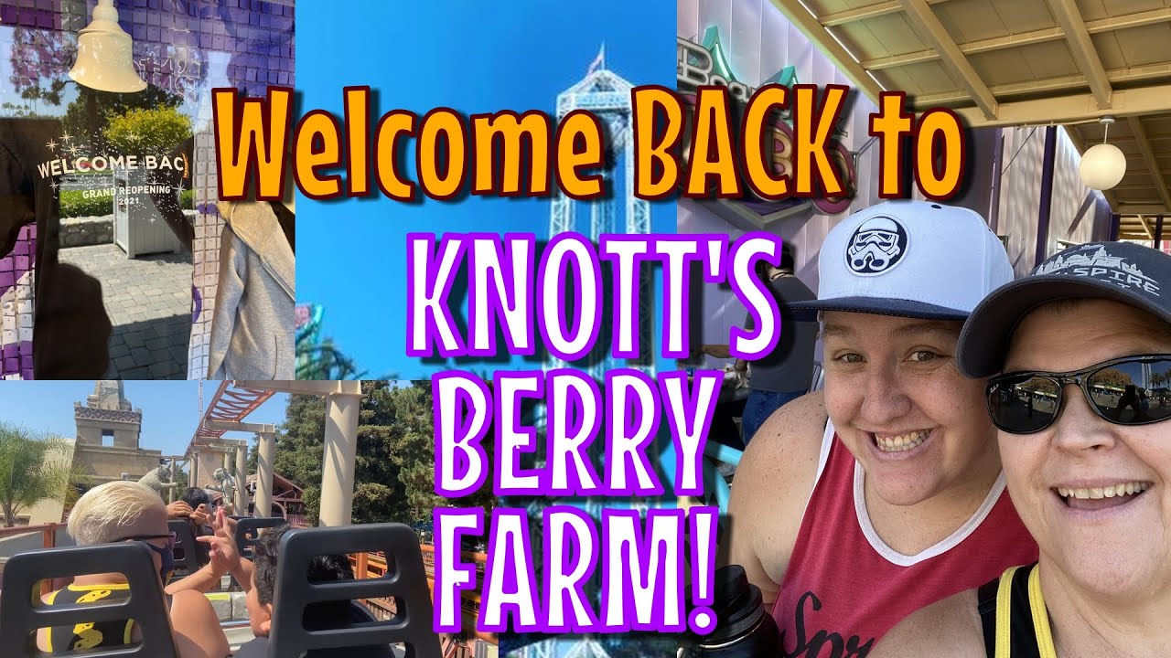 NO MASKS AT A THEME PARK?! | KNOTT'S BERRY FARM || The Theme Park Gals