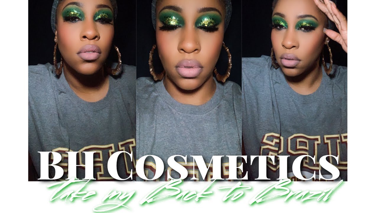 DANGEROUS Green Chunky Glitter Eyeshadow BH Cosmetics Take Me Back