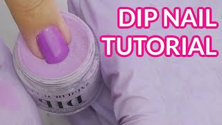HOW TO DO DIP NAILS AT HOME! | AzureBeauty Kit Review