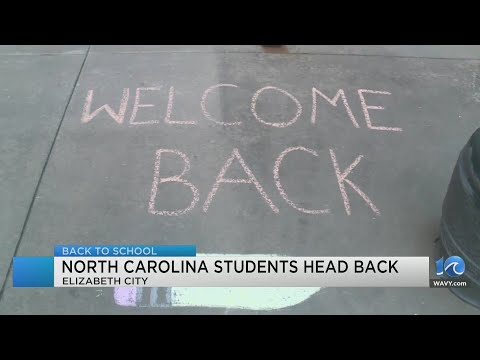 Students head back to school Monday in Northeast North Carolina
