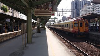 109次EMU300自強號中壢進站+出站