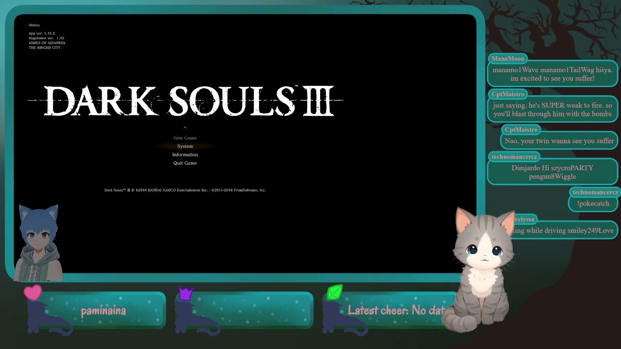 💜✨️ Dark Souls 3 Collab with @NaoNyanVT  #1💜✨️