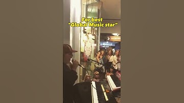 Thumbnail of @tonesandi busking before fame (#shorts)