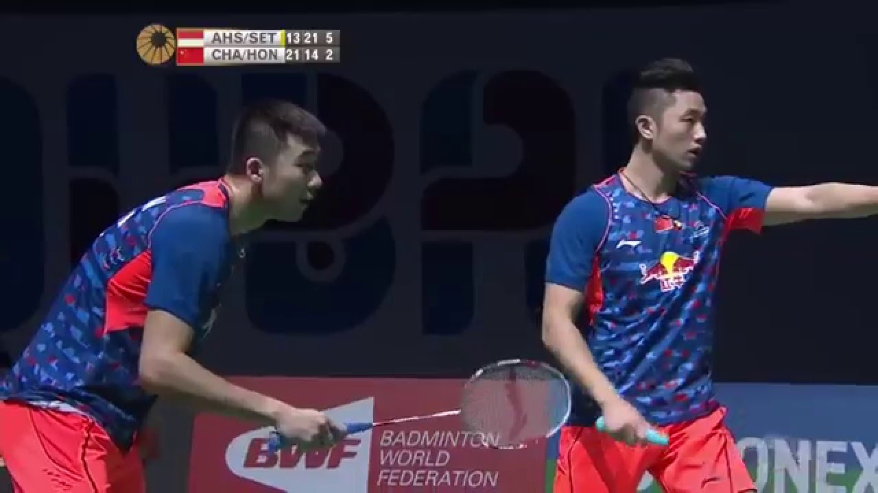 Dubai World Superseries Finals 2015 | Badminton F M5-MD | Ahs/Set vs Chai/Hong