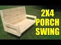 2 Seater Swing Plans