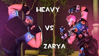 Heavy VS Zarya [SFM]