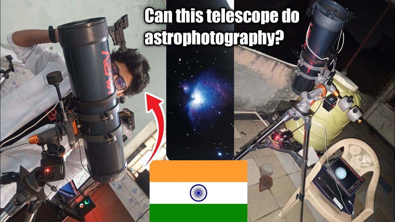 Best Telescope for Beginner Astrophotographer Celestron AstroMaster EQ 130 MD Unboxing and Assembly