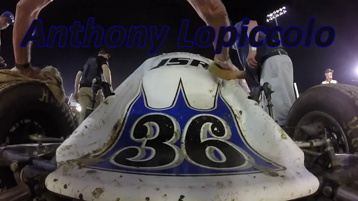 Budweiser Oval Nationals 11-12-16 Anthony Lopiccolo