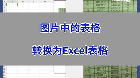 将图片中的表格，转换为excel表格。#办公技巧 #文员 #电脑