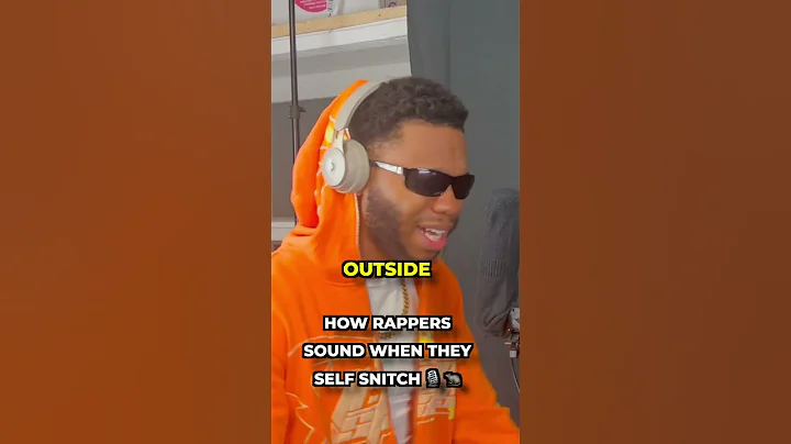 How Rappers Sound When They Self Snitch🎙️🐀 #freeysl #freeyoungthug #freegunna