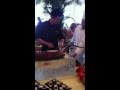 Sashimi on Oceania Riviera