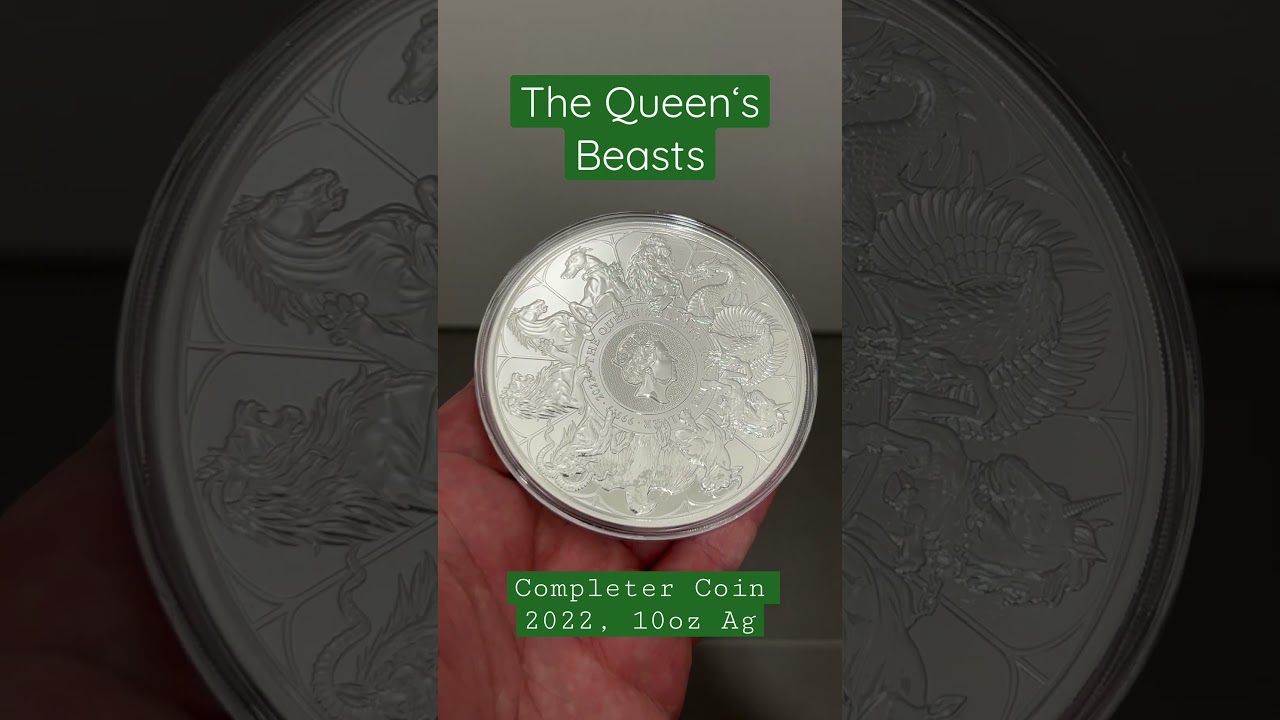 The Queen’s Beasts Completer Coin - 2022, 10oz Silver 🇬🇧 