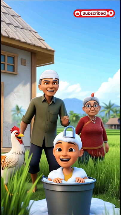 Upin mandi Masuk dalam Ember #upinipin #lucu #kartunindonesia