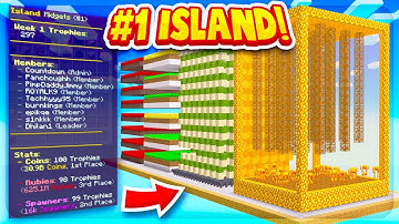 BECOMING THE #1 *RICHEST* ISLAND ON DAY 1 OF *NEW* SKYBLOCK SERVER! | EnchantedMC