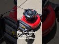 Curbfind cleaned carb coldstart Yard machines 550ex