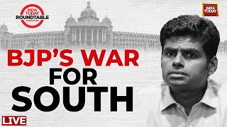 K Annamalai LIVE: India Today Roundtable | BJP’s War For The South | Karnataka Election 2023 screenshot 4