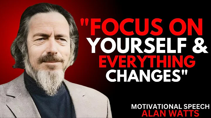 ALAN WATTS -When You Focus on Yourself & Stay Silent, Everything Falls Into Place | Best Speech.
