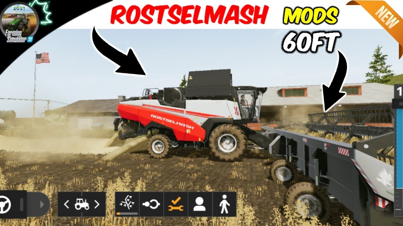 FS20 || Rostselmash Harvester / Header Mods + 0.0.0.83 v 🔥