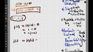 Video 4   Summary of Test 2 Concepts   Intermediate Value Theorem   Part 2