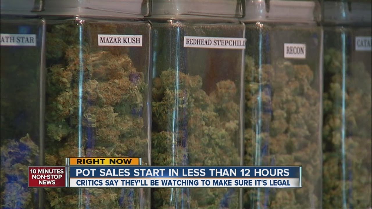 Pot shops ready for historic opening YouTube