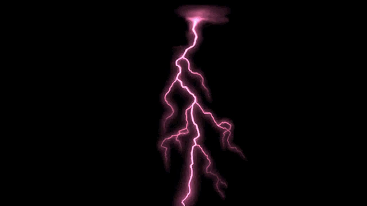 Молния рисунок на черном фоне