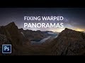 Fixing Warped Panoramas and Stitching Errors