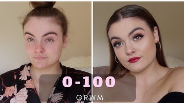 0-100 REAL QUICK FULL GLAM GRWM -Fallon Kate