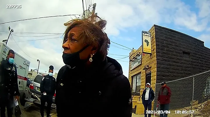 Police body-cam video of Sen. Sandra Cunninghams D...